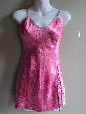 Vintage La Senza Snake-print Pink Mini